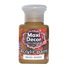 Ακρυλικό Χρώμα 60ml Maxi Decor Φλοιός ΜΑ023_MA023060